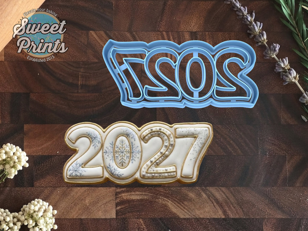 2027 Cookie Cutter/Dishwasher Safe/Made in the USA