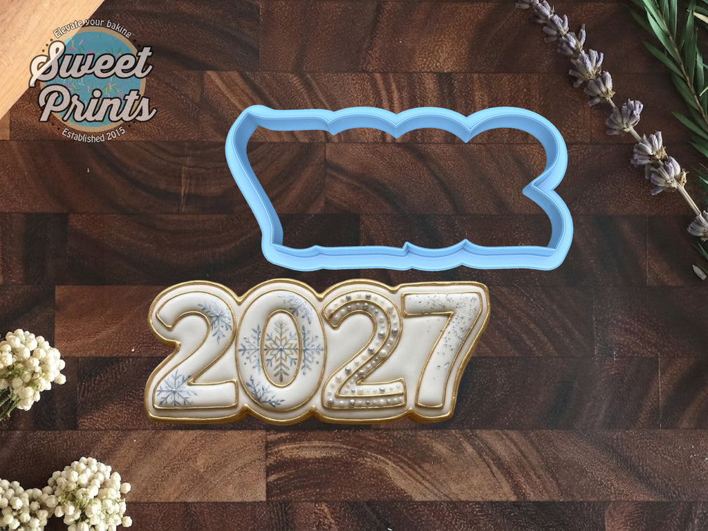 2027 Cookie Cutter/Dishwasher Safe/Made in the USA