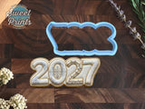 2027 Cookie Cutter/Dishwasher Safe/Made in the USA