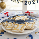 2027 Graduation Hat Cookie Cutter and Press/Dishwasher Safe