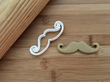 6" Mustache V4 Cookie Cutter/Clearance