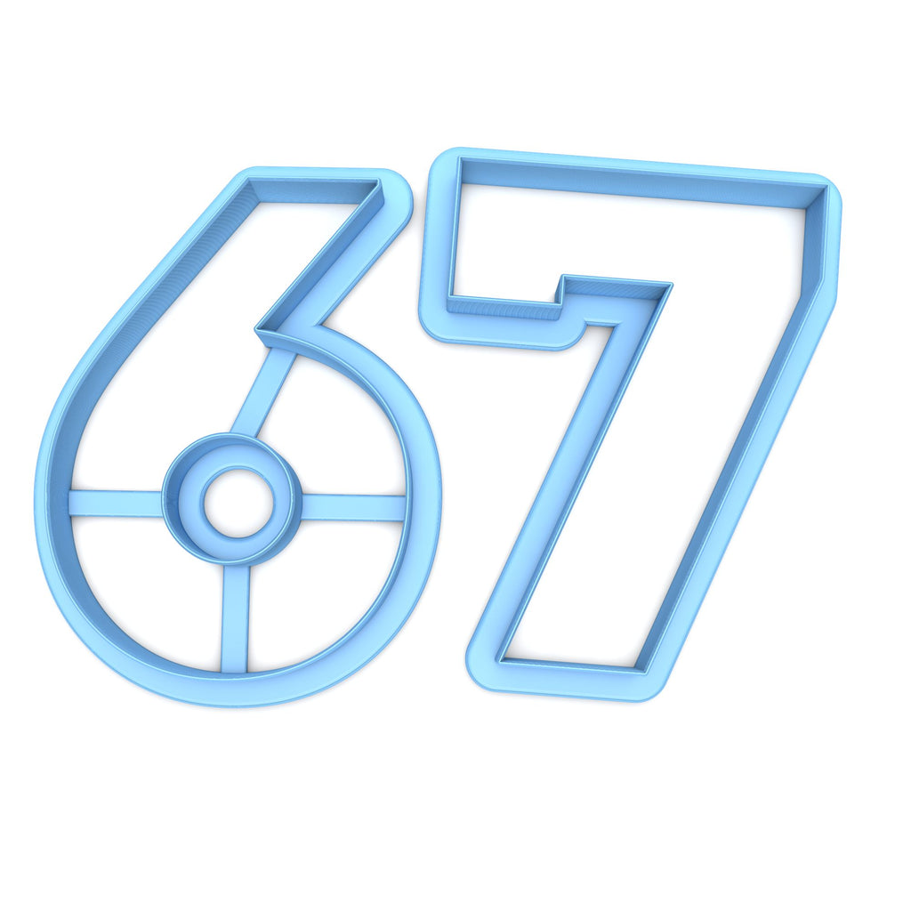 6-7 Cookie Cutters/Set of 2/Dishwasher Safe