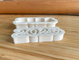 Set of 2 2026 Cookie Cutters/Dishwasher Safe