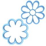 Set of 2 Daisy/Flower Cookie Cutters/Dishwasher Safe