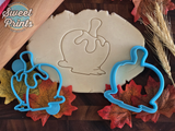 Candy/Caramel Apple Cookie Cutter and Press/Dishwasher Safe