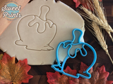 Candy/Caramel Apple Cookie Cutter/Dishwasher Safe