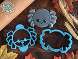 Cute Spider Cookie Cutter & Press/Dishwasher Safe
