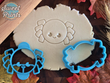 Cute Spider Cookie Cutter & Press/Dishwasher Safe