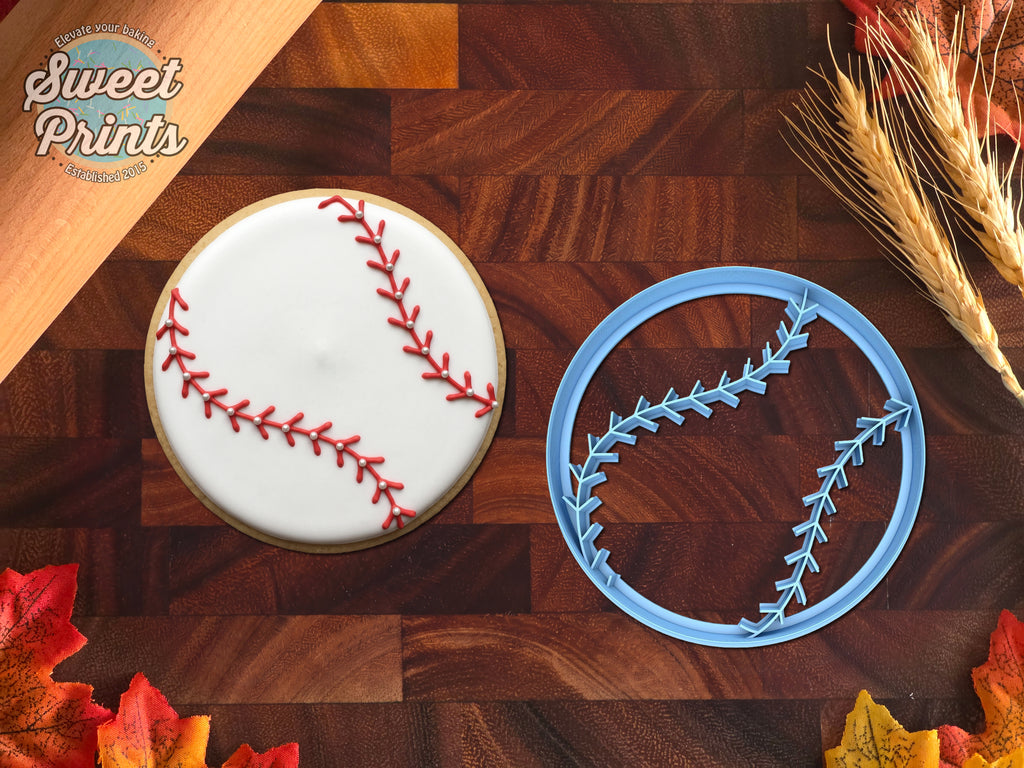 Baseball Cookie Cutter/Dishwasher Safe