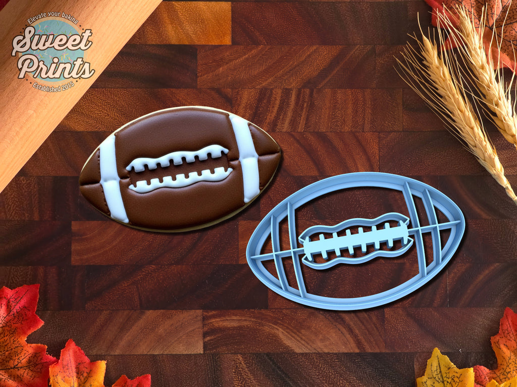 Football Cookie Cutter/Dishwasher Safe