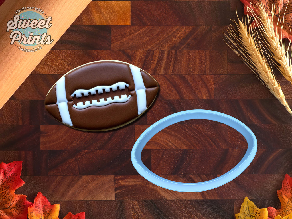 Football Cookie Cutter/Dishwasher Safe