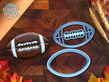 Set of 2 Football Cookie Cuttesr/Dishwasher Safe