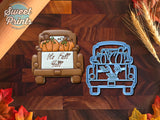 It's Fall Y'all Pickup Truck with Tailgate Cookie Cutter/Dishwasher Safe
