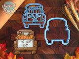 Set of 2 It's Fall Y'all Pickup Truck with Tailgate Cookie Cutters/Dishwasher Safe