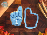 Foam Finger Cookie Cutter/Dishwasher Safe