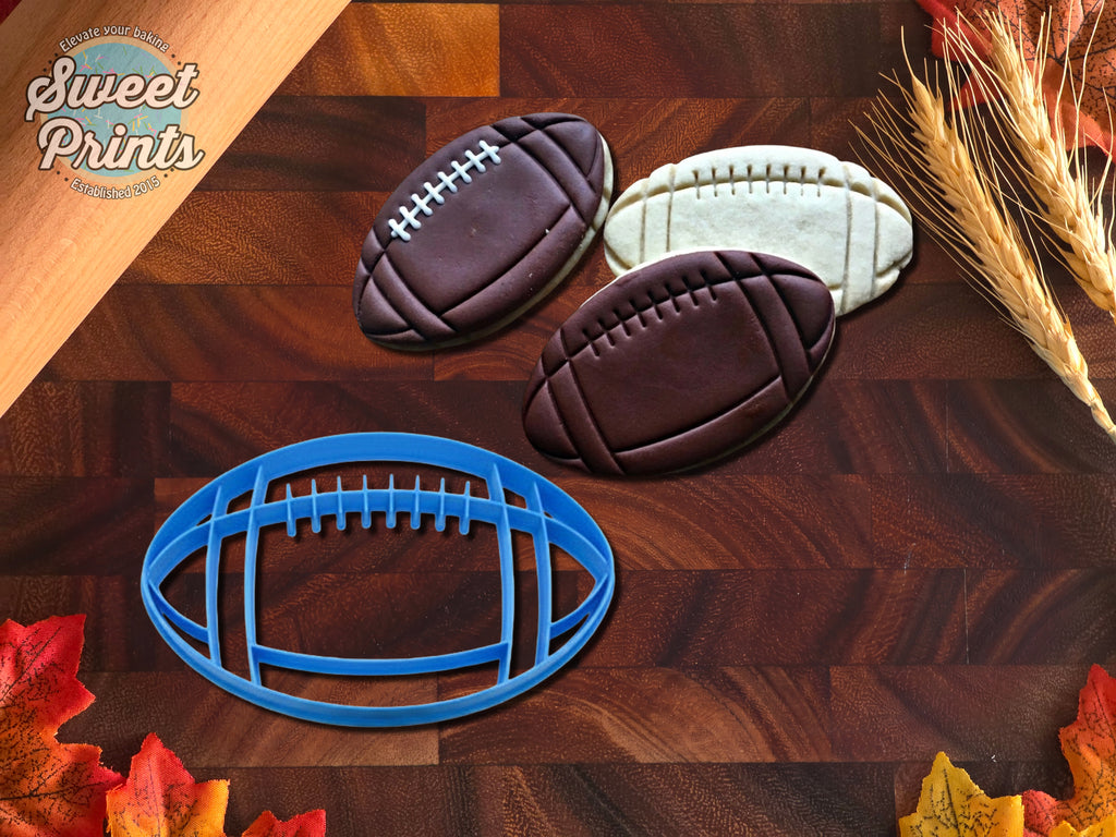 Football Cookie Cutter/Dishwasher Safe