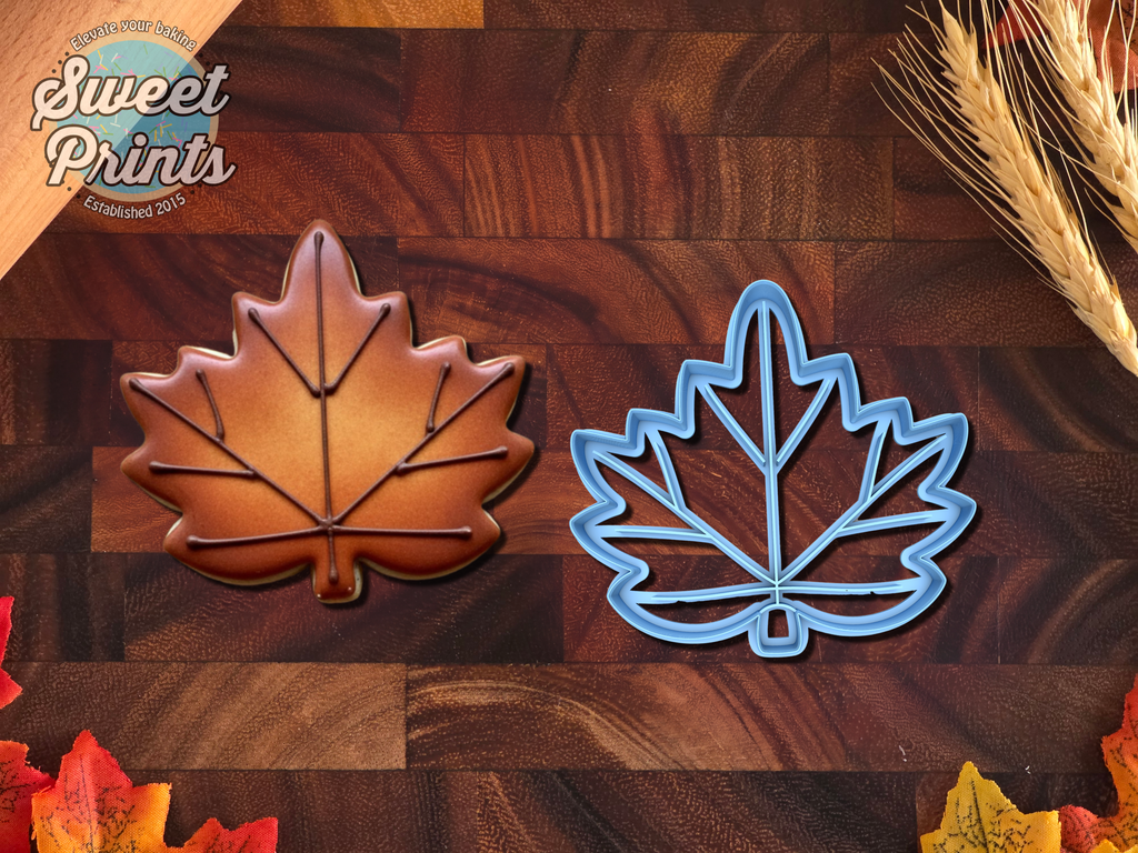 Maple Leaf Cookie  Cutter/Dishwasher Safe
