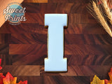 Varsity Letter I Cookie Cutter/Dishwasher Safe