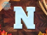 Varsity Letter N Cookie Cutter/Dishwasher Safe