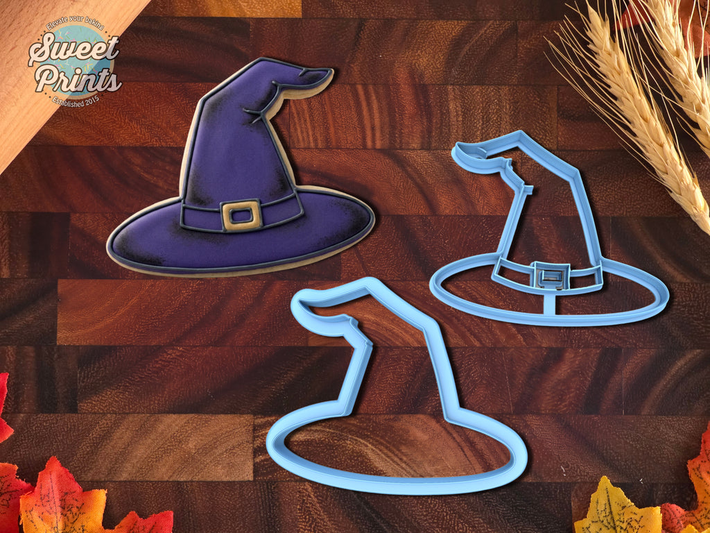 Set of 2 Witch"s Hat Cookie Cutters/Dishwasher Safe