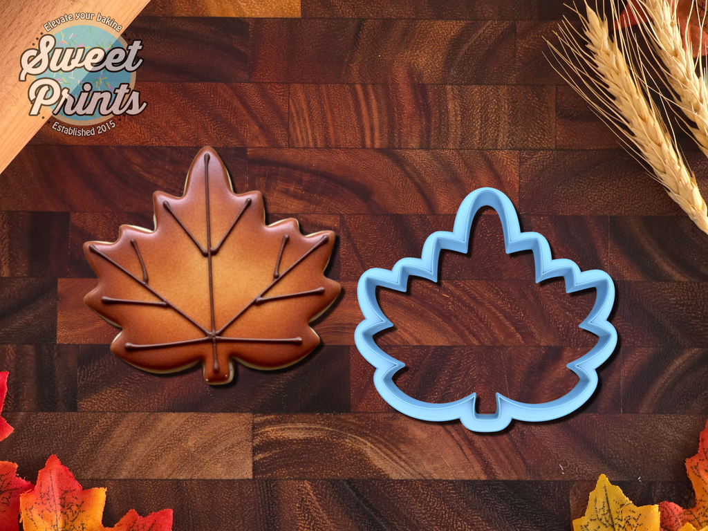 Maple Leaf Cookie  Cutter/Dishwasher Safe