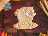 Jimothy the Raccoon Cookie Cutter/Dishwasher Safe