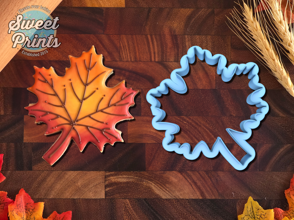 Maple Leaf Cookie  Cutter/Dishwasher Safe