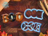 Set of 2 Boo Cookie Cutters/Dishwasher Safe