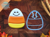 Smiling Candy Corn Cookie Cutter/Dishwasher Safe