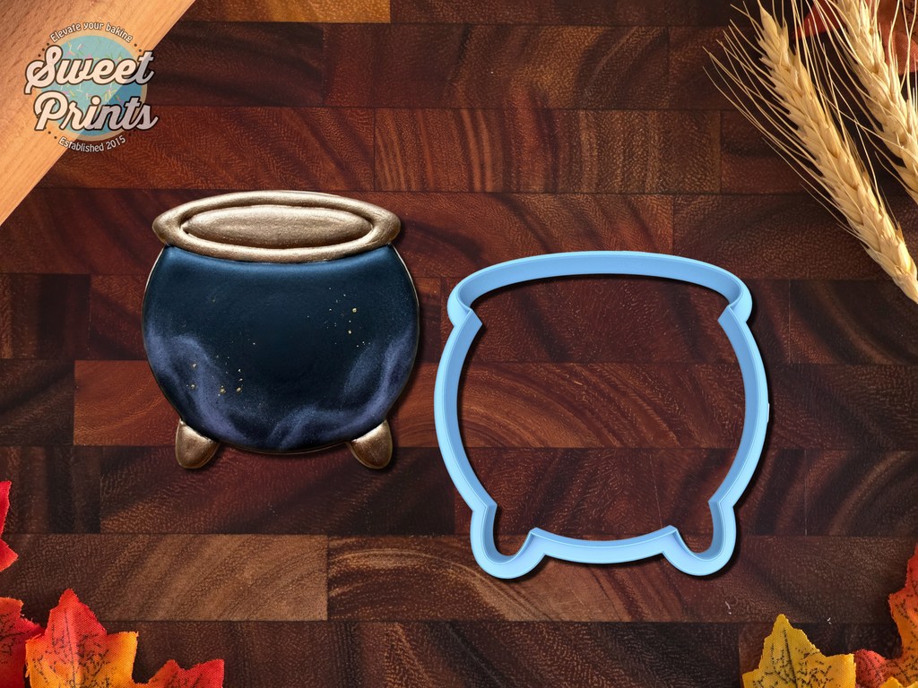 Cauldron Cookie Cutter/Dishwasher Safe