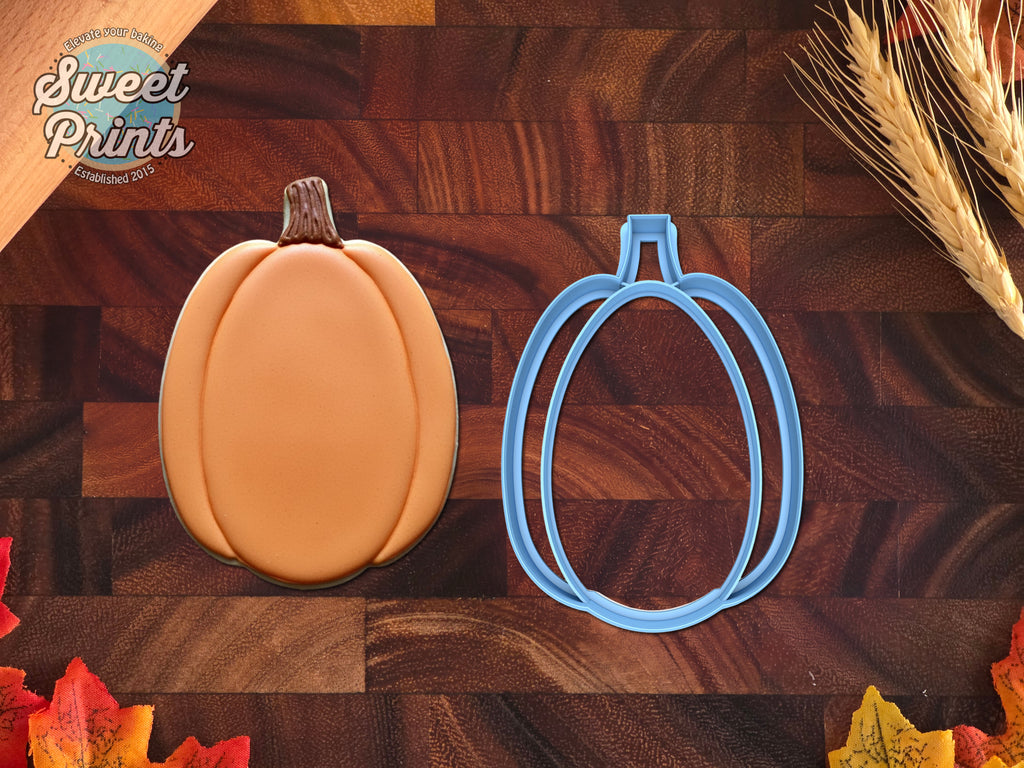 Pumpkin Cookie Cutter, PLA, Dishwasher Safe
