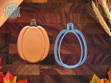 Pumpkin Cookie Cutter, PLA, Dishwasher Safe