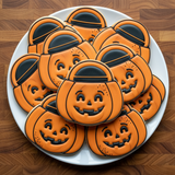 Jack-O-Lantern Bucket Cookie Cutter/Dishwasher Safe