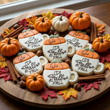 It's Fall Y'all Pumpkin Mug Cookie Cutter/Dishwasher Safe