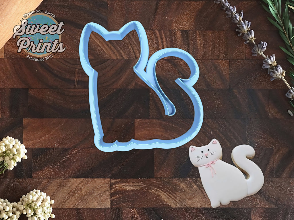 Kitty Cat Cookie Cutter/Dishwasher Safe
