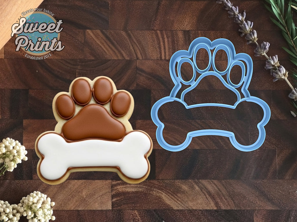 Dog Bone Frame Cookie Cutter/Dishwasher Safe