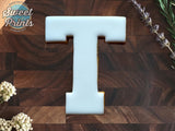 Varsity Letter T Cookie Cutter/Dishwasher Safe