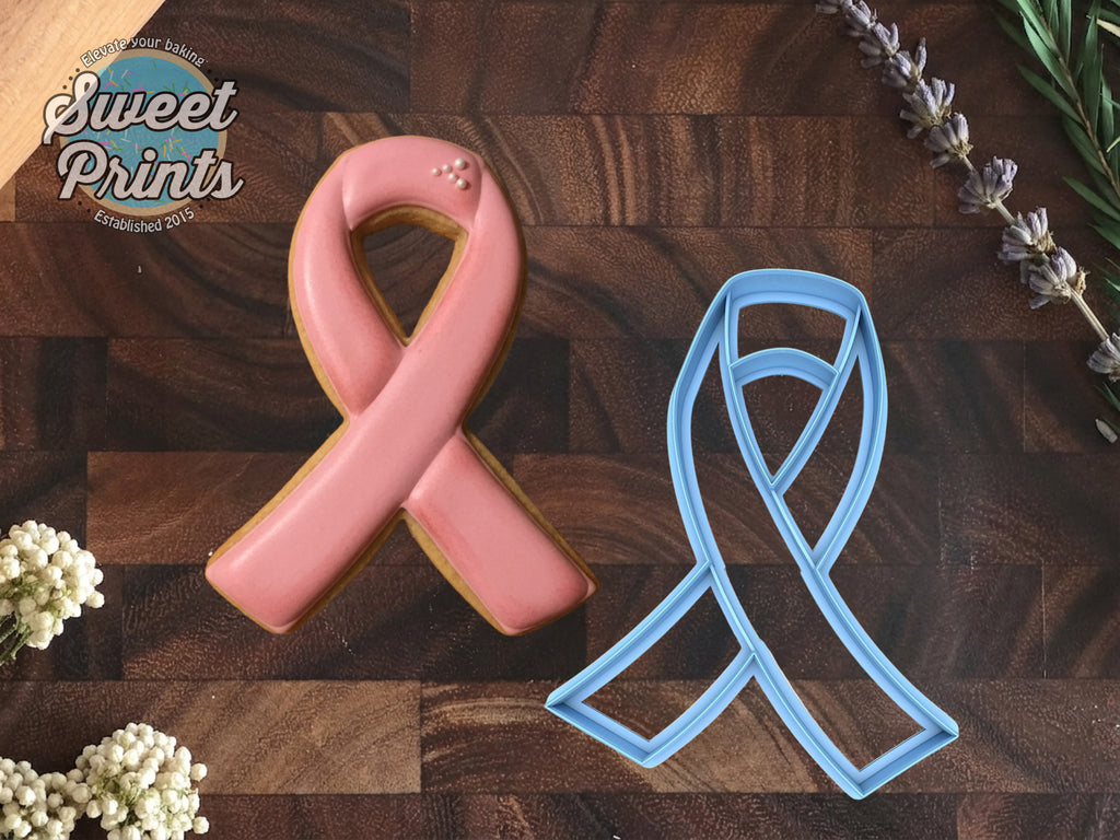 Awareness Ribbon Cookie Cutter/Dishwasher Safe