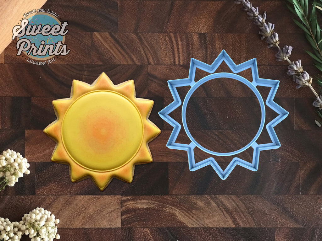 Sun Cookie Cutter/Dishwasher Safe
