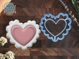 Lacy Heart Cookie Cutter/Dishwasher Safe
