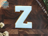 Varsity Letter Z Cookie Cutter/Dishwasher Safe