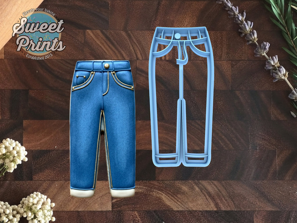 Jeans Cookie Cutter/Dishwasher Safe