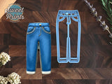 Jeans Cookie Cutter/Dishwasher Safe