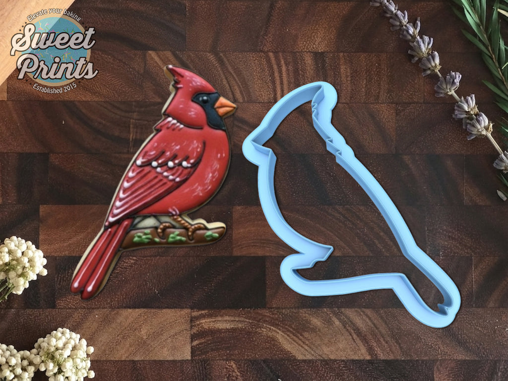 Cardinal Bird Cookie Cutter/Dishwasher Safe