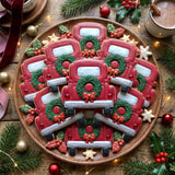 Christmas Pickup Truck with Tailgate Cookie Cutter/Dishwasher Safe