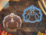 Plump Turkey Cookie Cutter, Dishwasher Safe