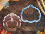 Plump Turkey Cookie Cutter, Dishwasher Safe