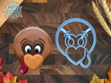 Cute Turkey Cookie Cutter, Dishwasher Safe