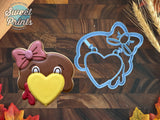 Mrs. Turkey Cookie Cutter, Dishwasher Safe