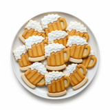 Set of 2 Beer Stein Cookie Cutters/Dishwasher Safe
